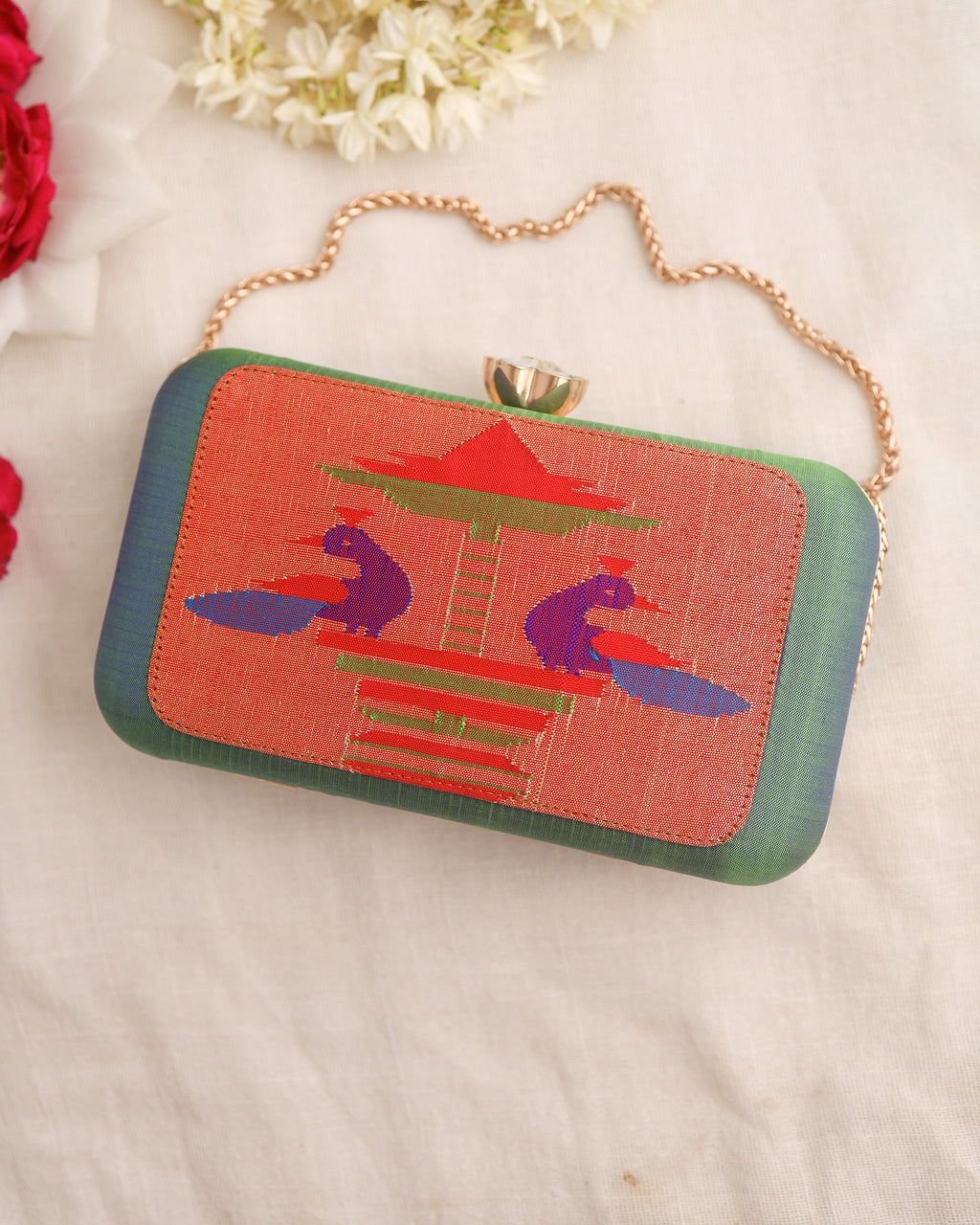 Paithani Clutch