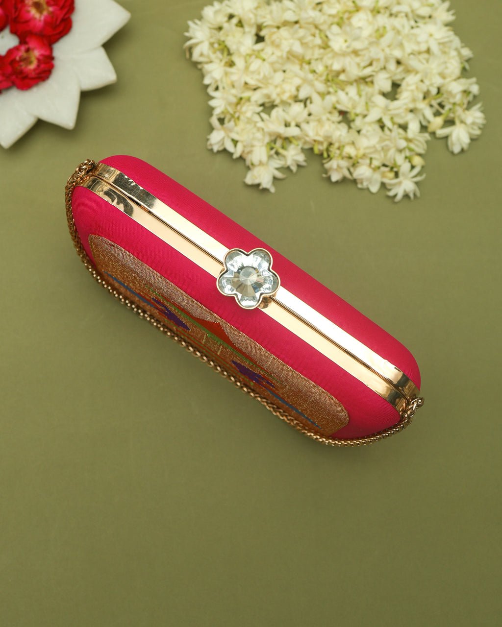 Paithani Clutch