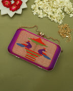 Paithani Clutch